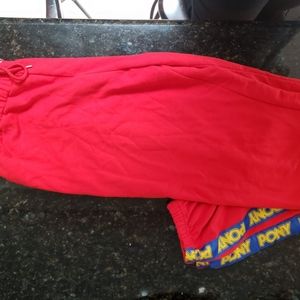 Red Pony Sweatpants